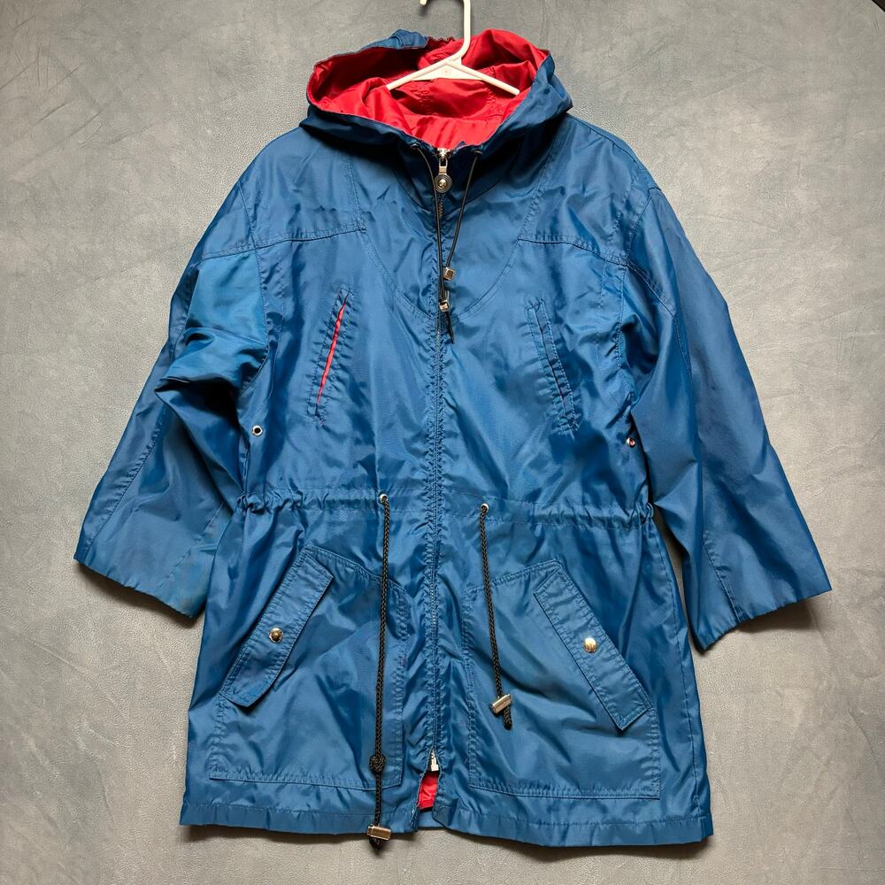 Vintage Current Seen Canvas Short Parka Mens Small Performance Lightweight Camp